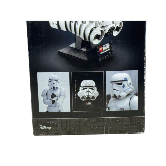 LEGO Star Wars Stormtrooper Helmet 75276 Open Box Complete - Picture 7 of 16